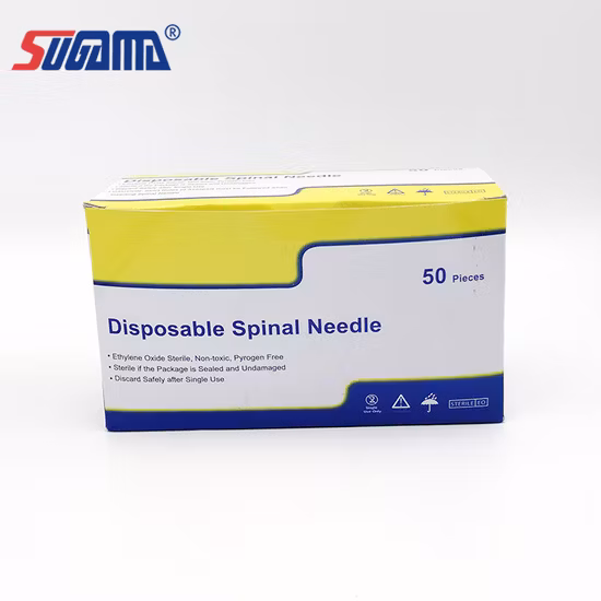 Spinal Epidural Anesthesia Needle for Lumbar Puncture